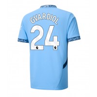 Echipament fotbal Manchester City Josko Gvardiol #24 Tricou Acasa 2024-25 maneca scurta